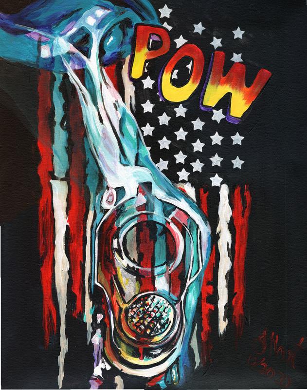 Smoking Gun Pop Art